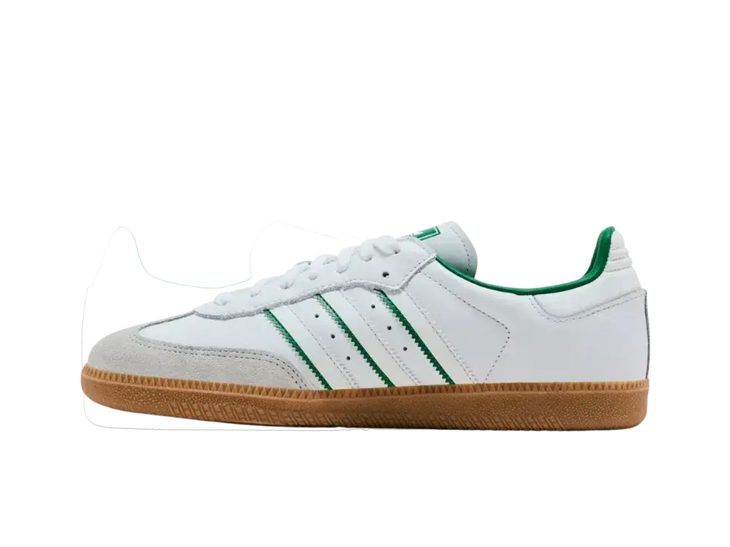 Adidas Samba OG Cloud White Green-Adidas-pikastore.cz