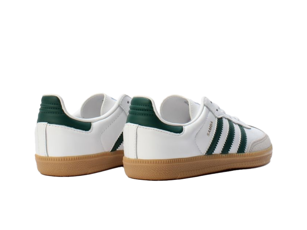 Adidas Samba OG J White Collegiate Green Gum-Adidas-pikastore.cz