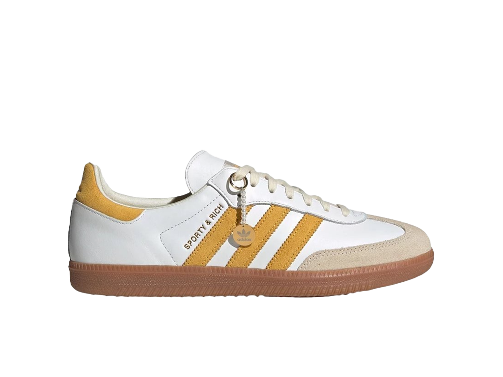 Adidas Samba Sporty & Rich White Bold Gold-sneakers-Adidas-pikastore.cz