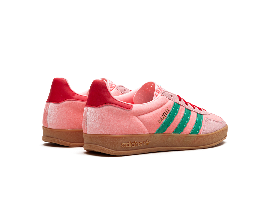 Adidas Wmns Gazelle Indoor Glow Pink Court Green-Adidas-pikastore.cz