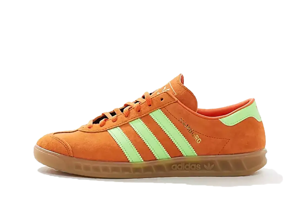 Adidas Wmns Hamburg Orange Solar Green Gum-Adidas-pikastore.cz