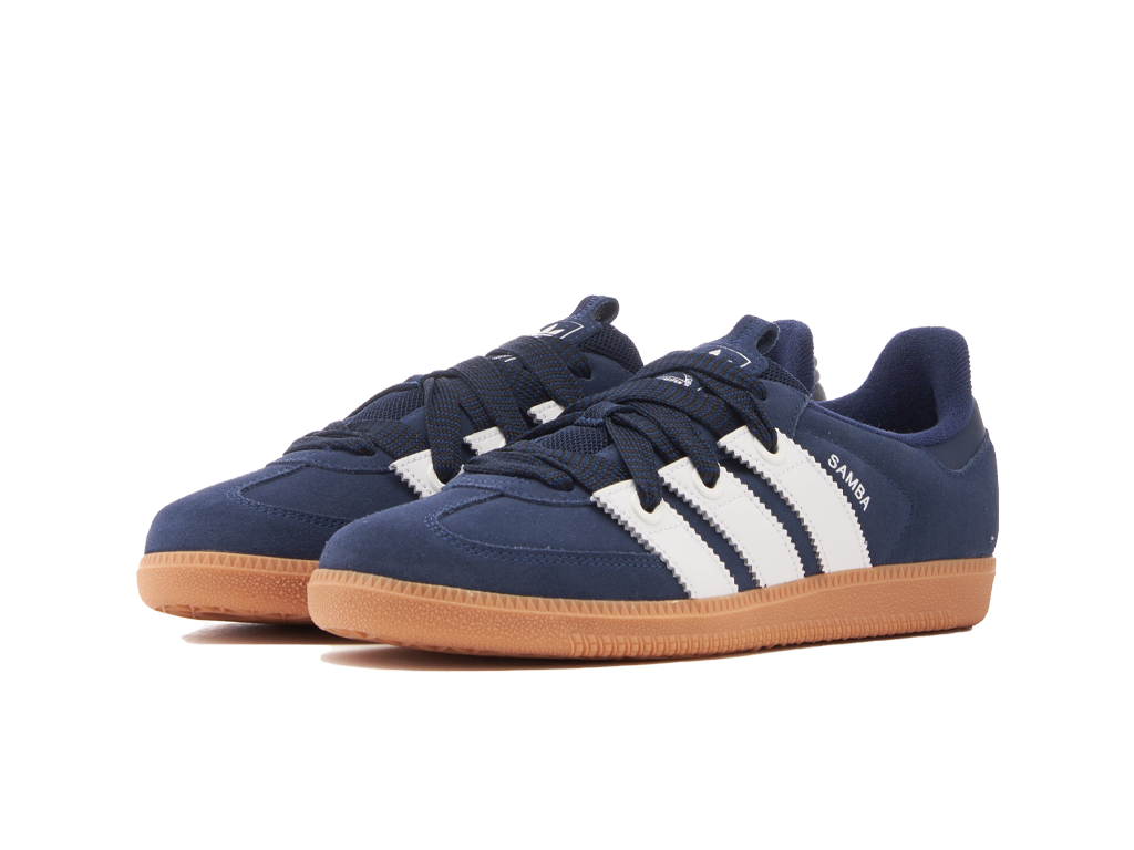 Adidas Wmns Samba OG Thick Stripes - Night Indigo Gum-Adidas-pikastore.cz