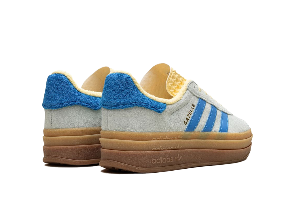 Adidas Gazelle Bold Almost Blue Yellow (Women's)-sneakers-Adidas-pikastore.cz
