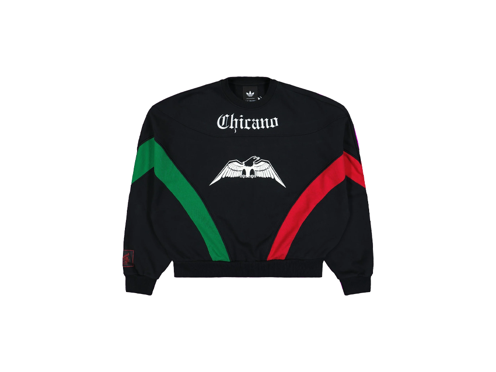 Adidas x Willy Chavarria Chicano Sweater Black-Adidas-pikastore.cz
