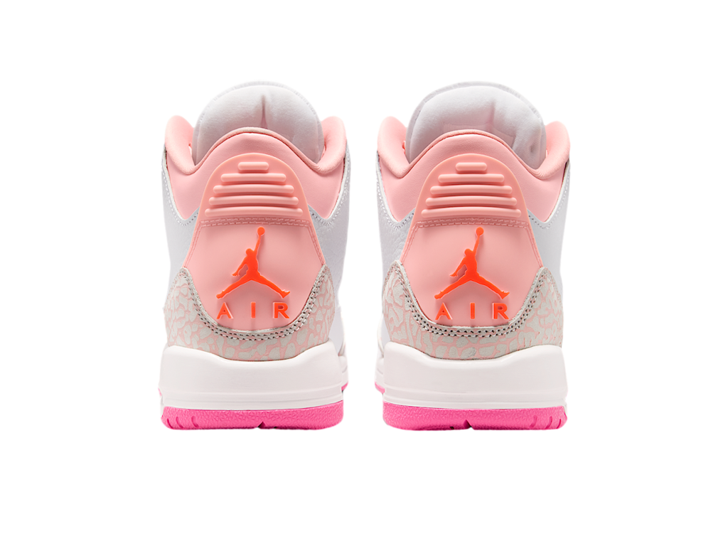 Air Jordan 3 Retro GS Spring Flowers – tenisky – fotka 4 z 5