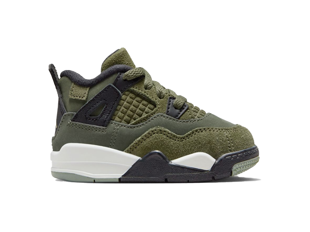 Air Jordan 4 Retro SE Craft TD Olive – adidași – fotografia 3 din 5