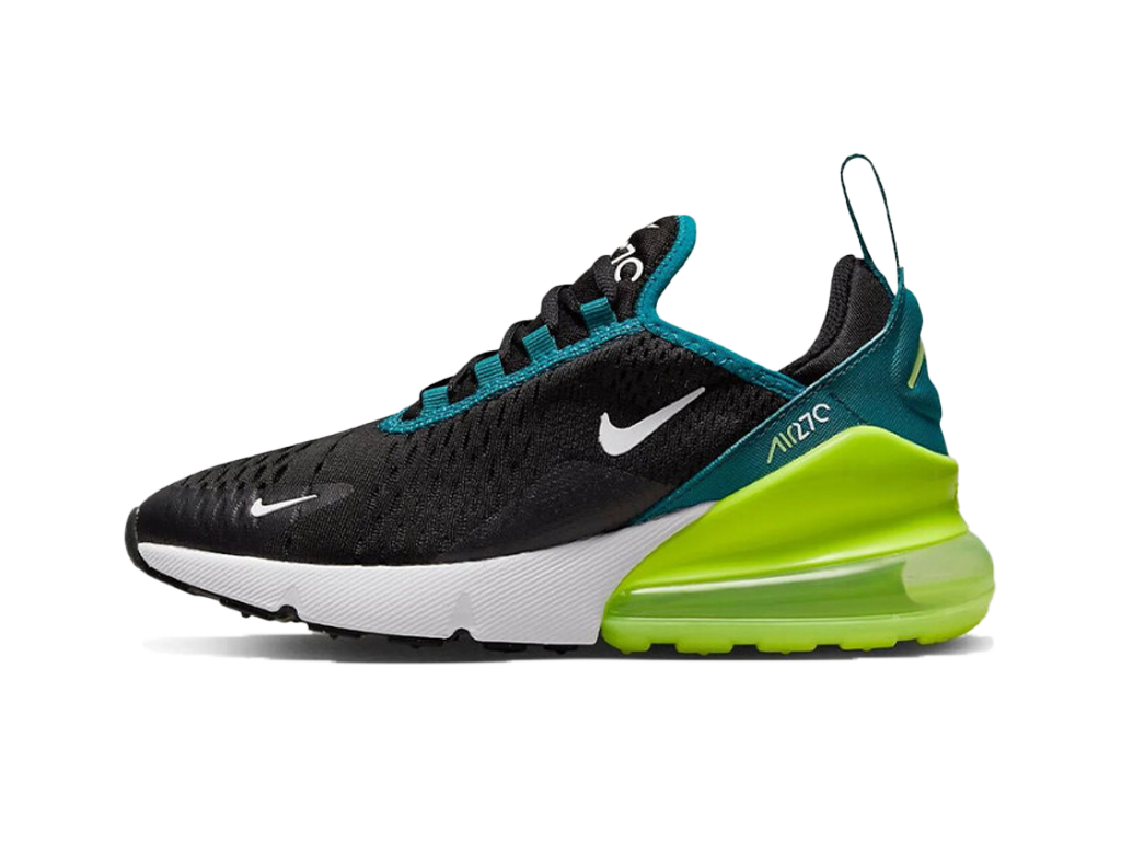 Air Max 270 GS Black Bright Spruce Volt-Nike-pikastore.cz