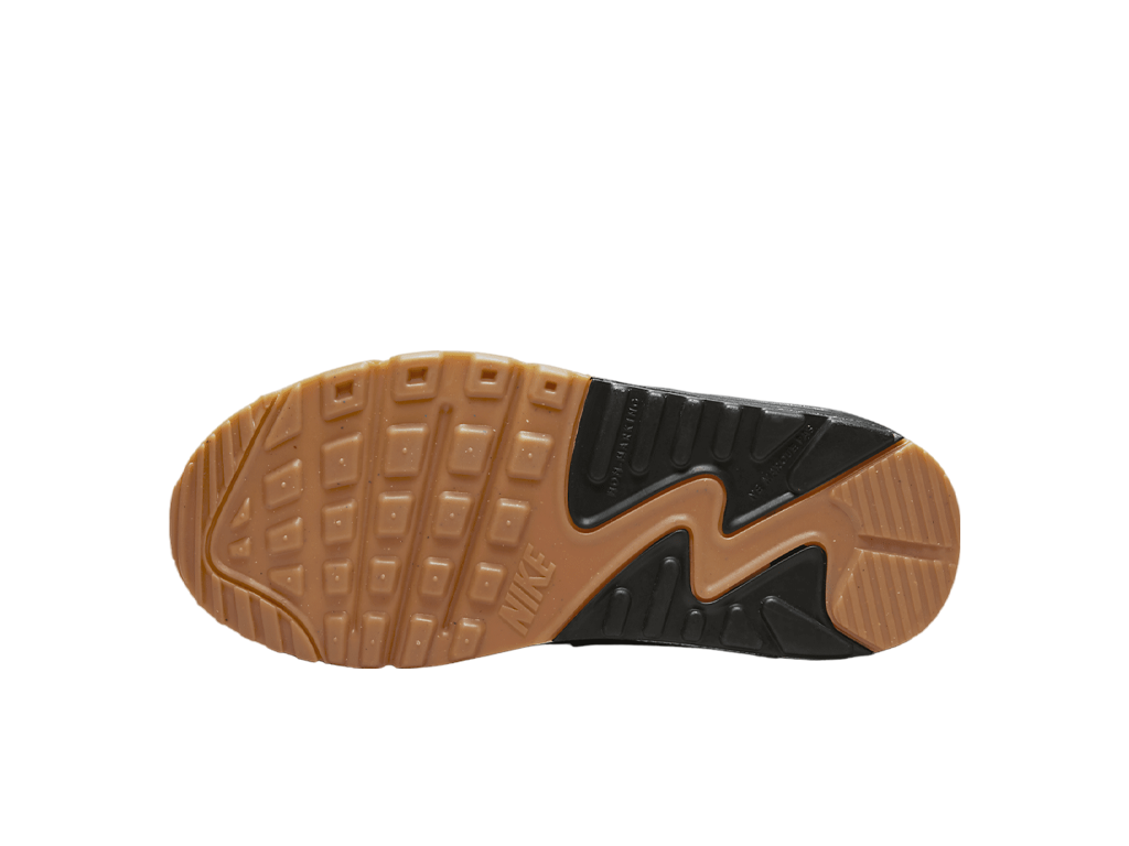 Air Max 90 Leather GS Black Team Red-Nike-pikastore.cz