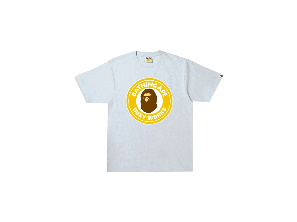 BAPE Colors Busy Works Tee Gray-BAPE-pikastore.cz