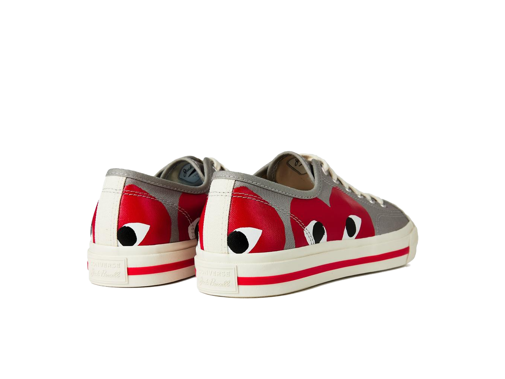 Converse Comme des Garcons PLAY x Jack Purcell Drizzle Red-Converse-pikastore.cz