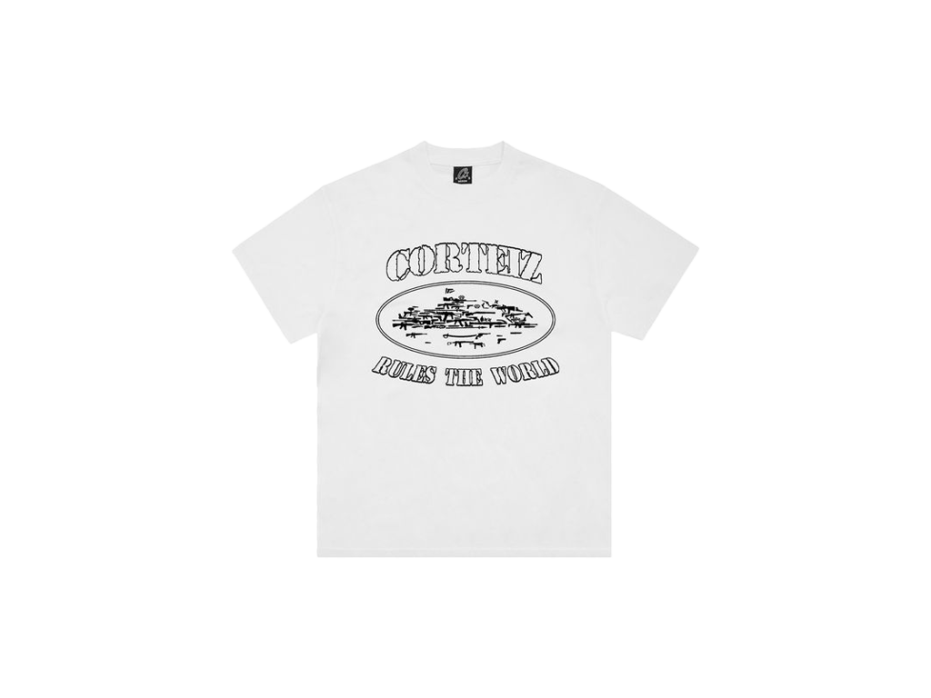 Corteiz OG Artillery Tee White-Corteiz-pikastore.cz