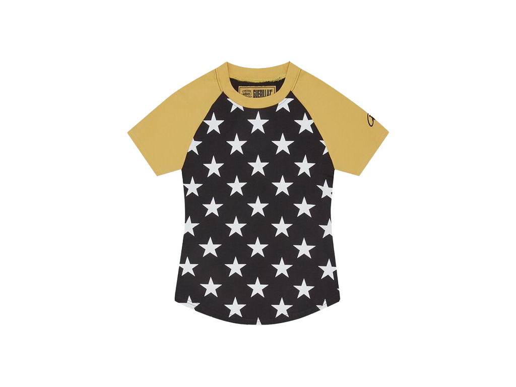 Corteiz Star Baby Top Black/Yellow-Corteiz-pikastore.cz