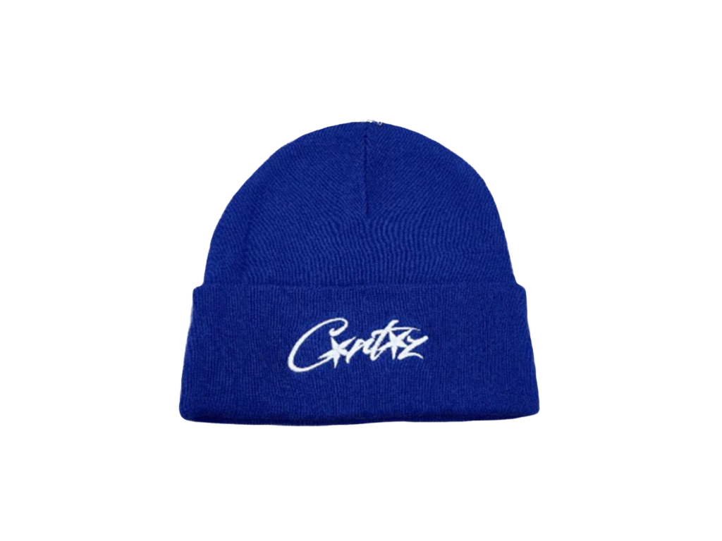 Corteiz Allstarz Folded Beanie Blue-Corteiz-pikastore.cz