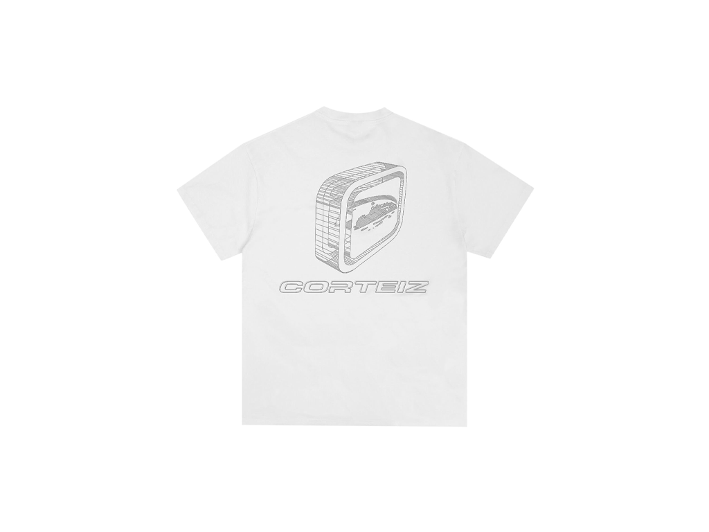 Corteiz Blueprint Tee White-Corteiz-pikastore.cz