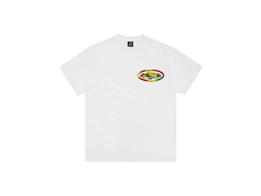 Corteiz Sunset Tee White-Corteiz-pikastore.cz
