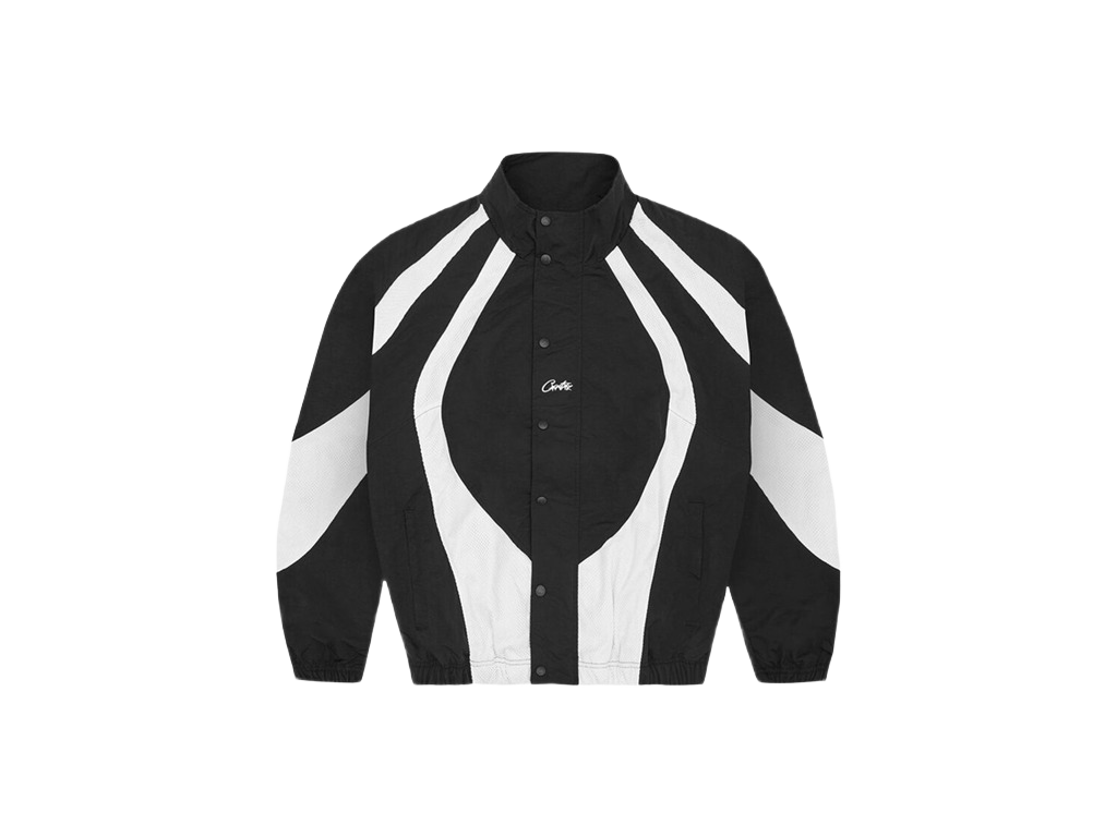 Corteiz Vertigo Shuku Jacket Black White-Corteiz-pikastore.cz