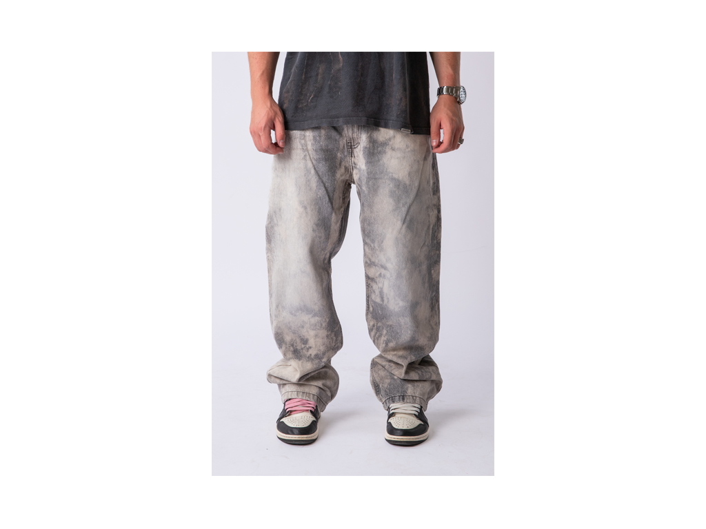 Custom Bleached Jeans-Kalhoty-Custompantsprg-pikastore.cz