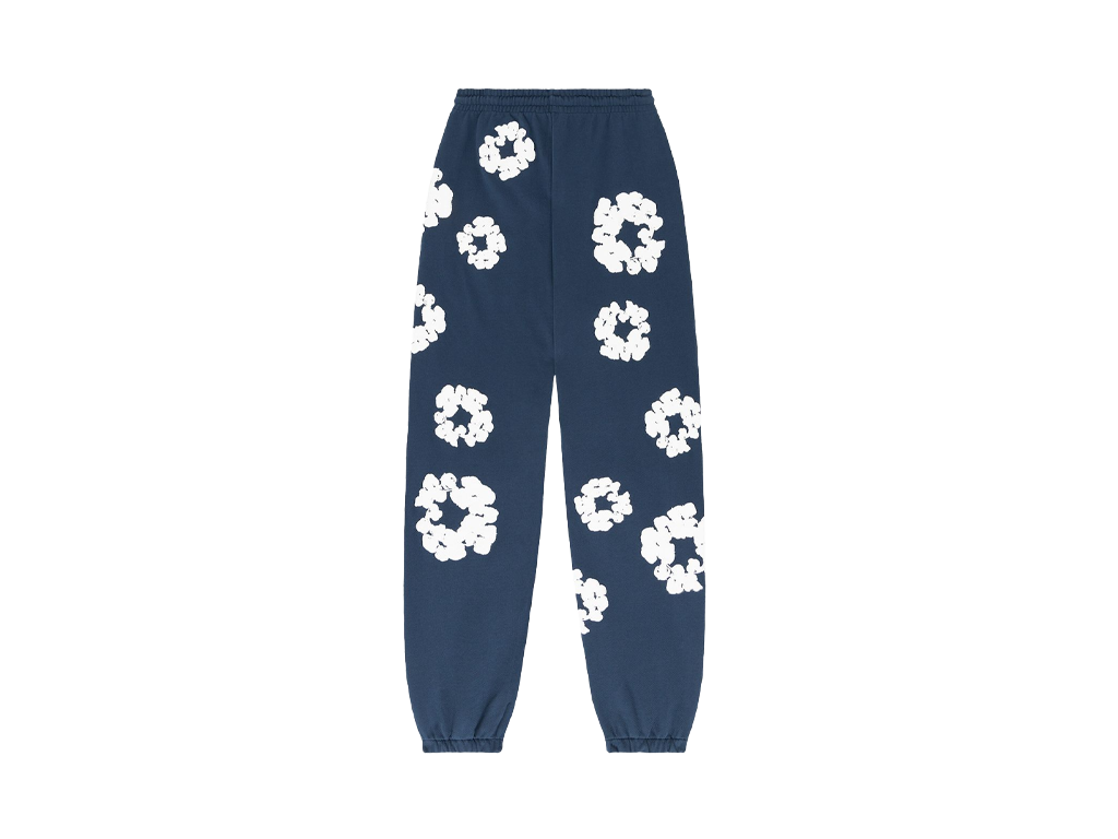 Denim Tears The Cotton Wreath Sweatpants Navy