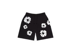 Denim Tears The Cotton Wreath Shorts Black
