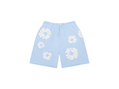 Denim Tears The Cotton Wreath Sweatshorts Powder Blue