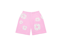 Denim Tears The Cotton Wreath Sweatshorts Powder Pink 2025