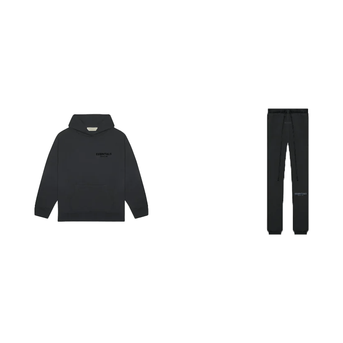 Fear of God Essentials S21 Sweatpants + S22 Hoodie Black - SET-Bundle-Fear of God-pikastore.cz