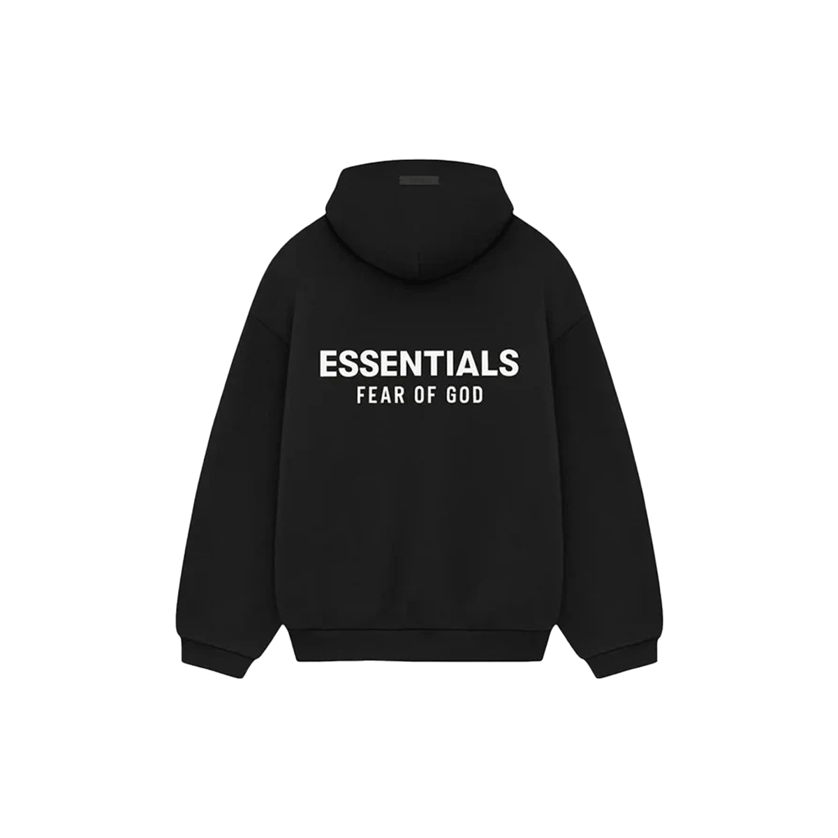 Fear of God Essentials Fleece Hoodie S24 Black-Fear of God-pikastore.cz