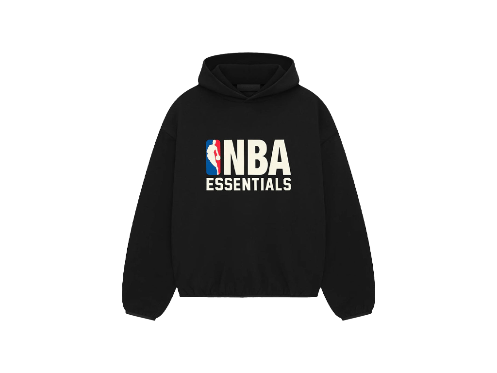 Fear of God Essentials NBA S24 Hoodie Black-Fear of God-pikastore.cz