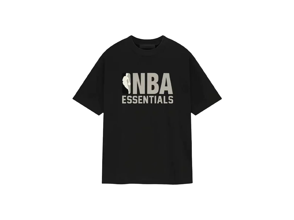 Fear of God Essentials NBA S24 T-Shirt Black Grey