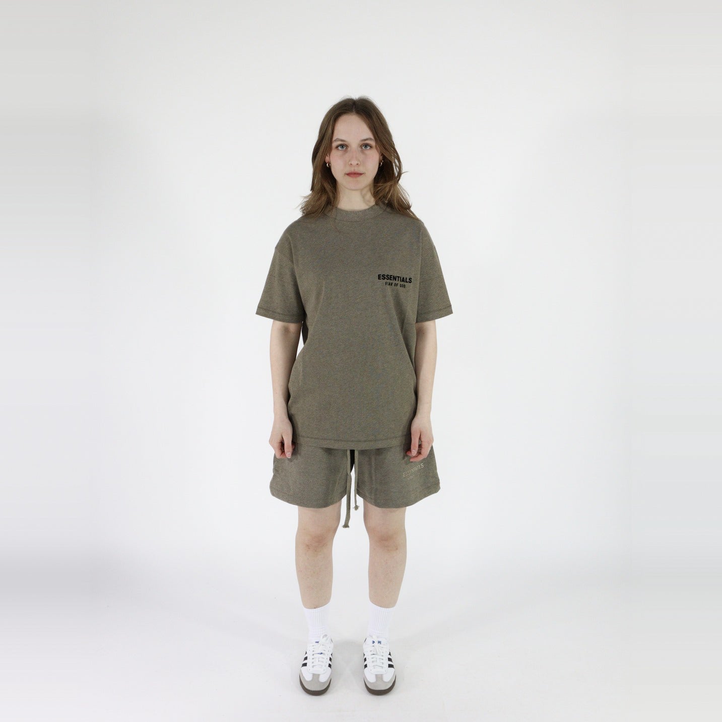 Fear of God Essentials S25 Shorts Glossy Homestead Heather - PIKASTORE-Fear of God-pikastore.cz