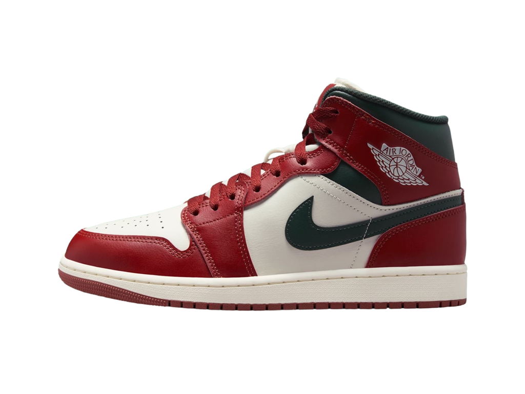 Jordan 1 Mid Redstone Midnight Green-Nike-pikastore.cz