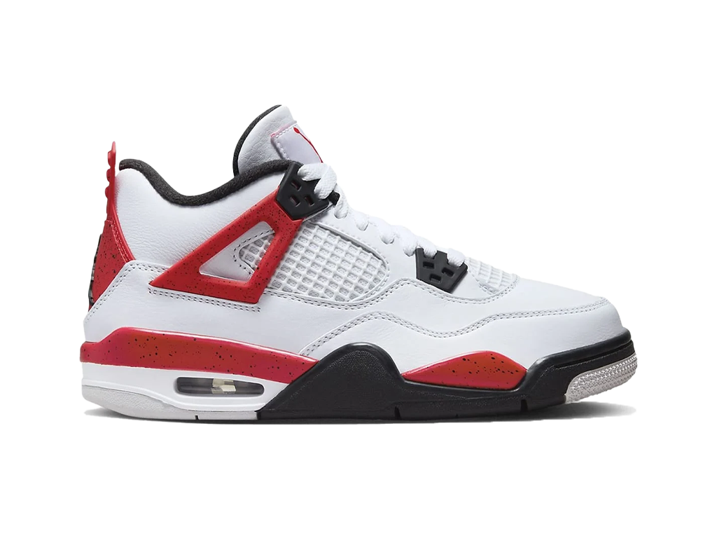 Air Jordan Jordan 4 Retro Red Cement (GS) – sneakers – foto 3 af 5