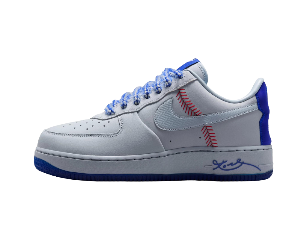 Kobe Bryant x Nike Air Force 1 Low Protro Dodgers – tenisky, bílá