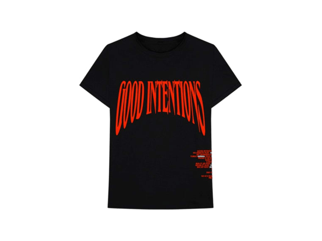 Nav x Vlone Good Intentions Tee Black-Vlone-pikastore.cz