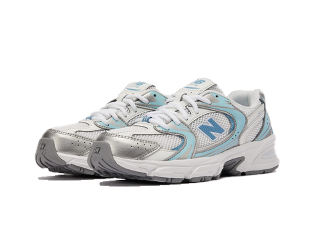 New Balance 530 Big Kid Silver Blue-New Balance-pikastore.cz