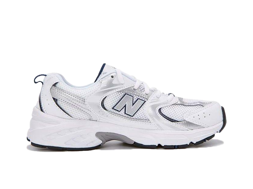 New Balance 530 Big Kid White Natural Indigo-New Balance-pikastore.cz