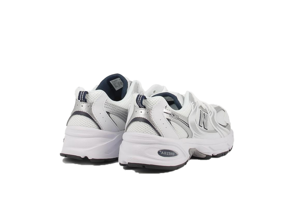 New Balance 530 Big Kid White Natural Indigo-New Balance-pikastore.cz