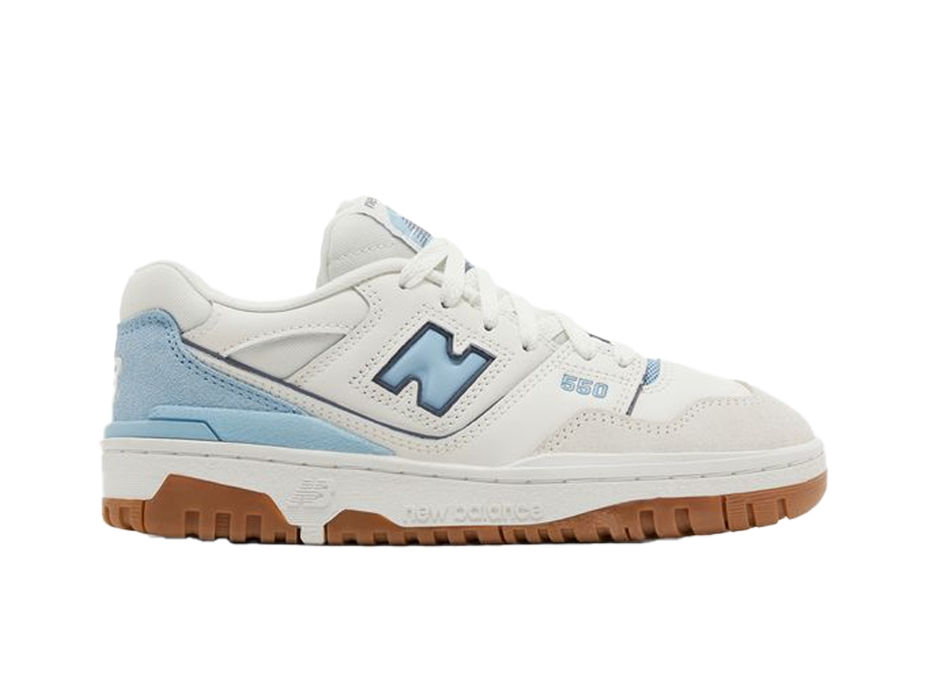 New Balance 550 Big Kid White Blue Gum-New Balance-pikastore.cz