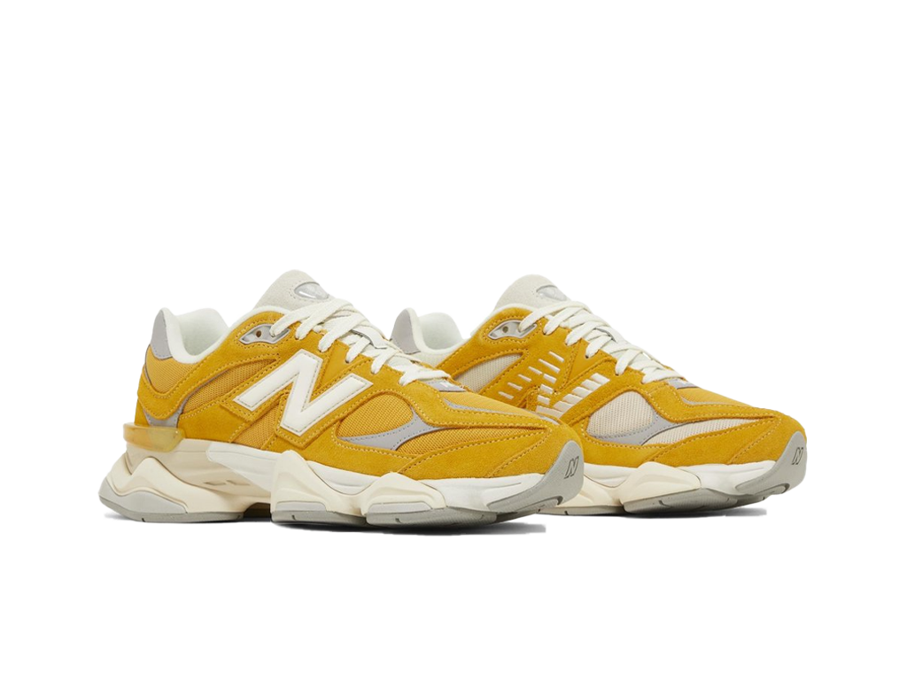 New Balance 9060 Yellow Suede-New Balance-pikastore.cz
