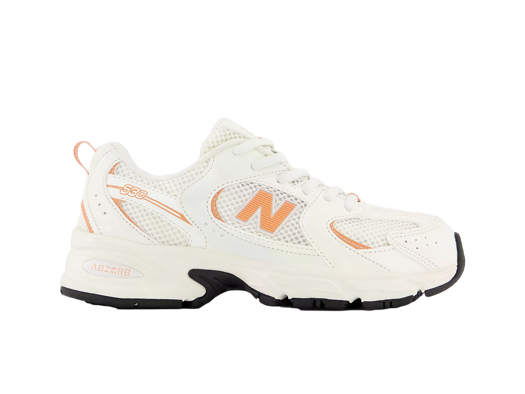 New Balance White Yellow GS-New Balance-pikastore.cz