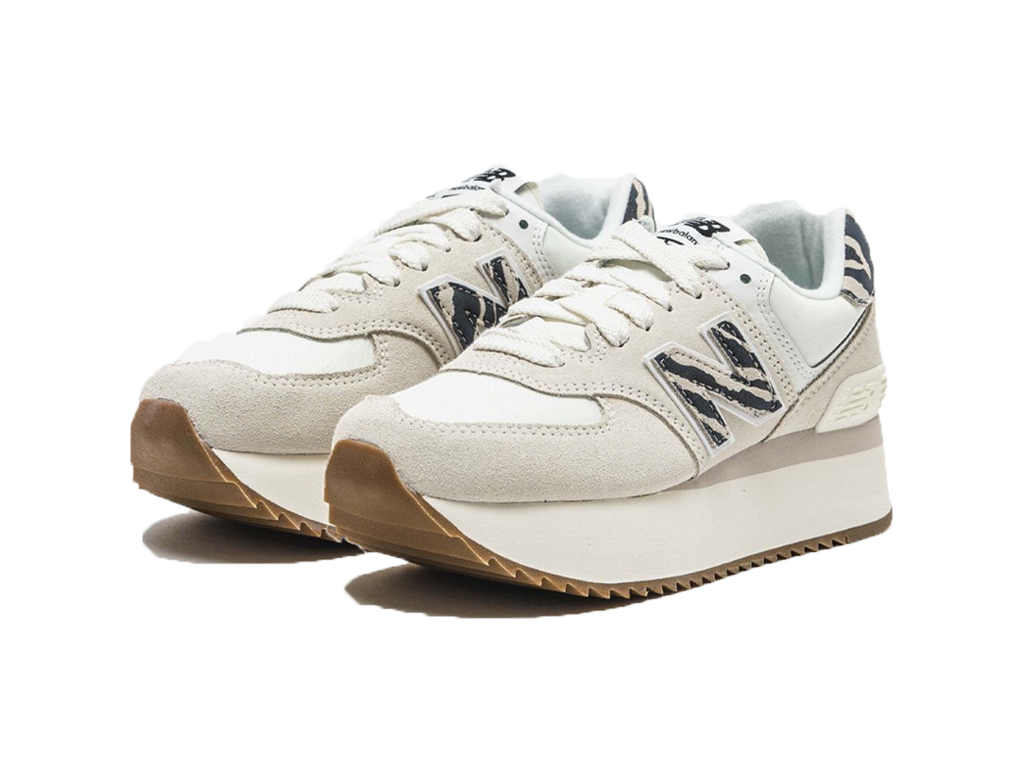 New Balance Wmns 574+ Sea Salt Animal Print-New Balance-pikastore.cz