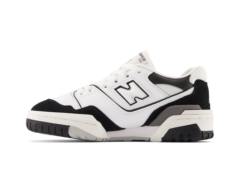 New Balance 550 Big Kid White Black-New Balance-pikastore.cz