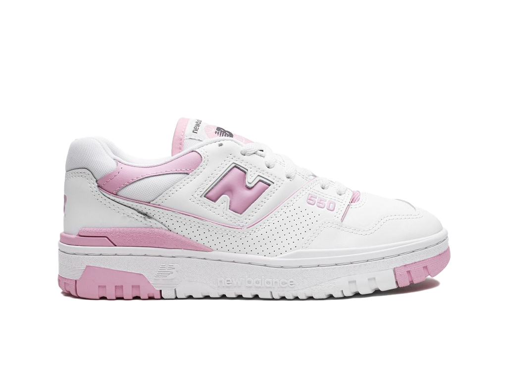 New Balance 550 White Bubblegum Pink (Women's)-sneakers-New Balance-pikastore.cz