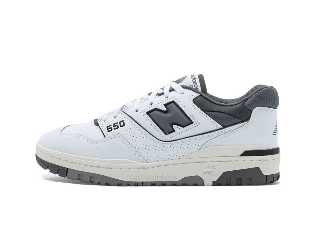 New Balance 550 White Grey Dark Grey-sneakers-New Balance-pikastore.cz