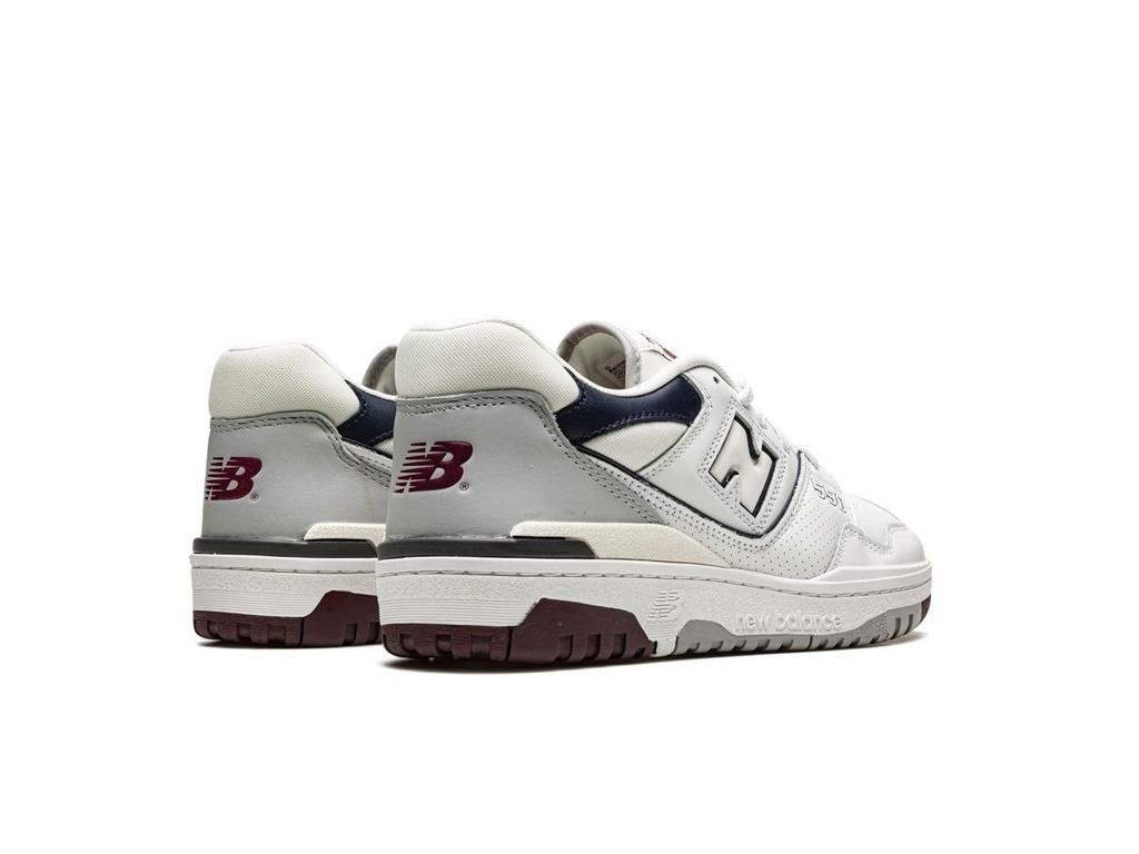 New Balance 550 White Indigo Burgundy-New Balance-pikastore.cz