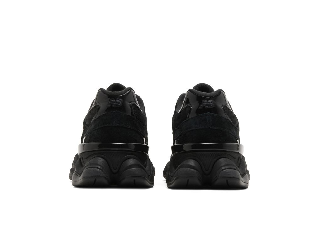 New Balance 9060 Triple Black Suede Patent-New Balance-pikastore.cz