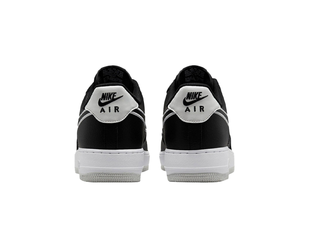 Nike Air Force 1 07 Embroidered Swoosh - Black-Nike-pikastore.cz