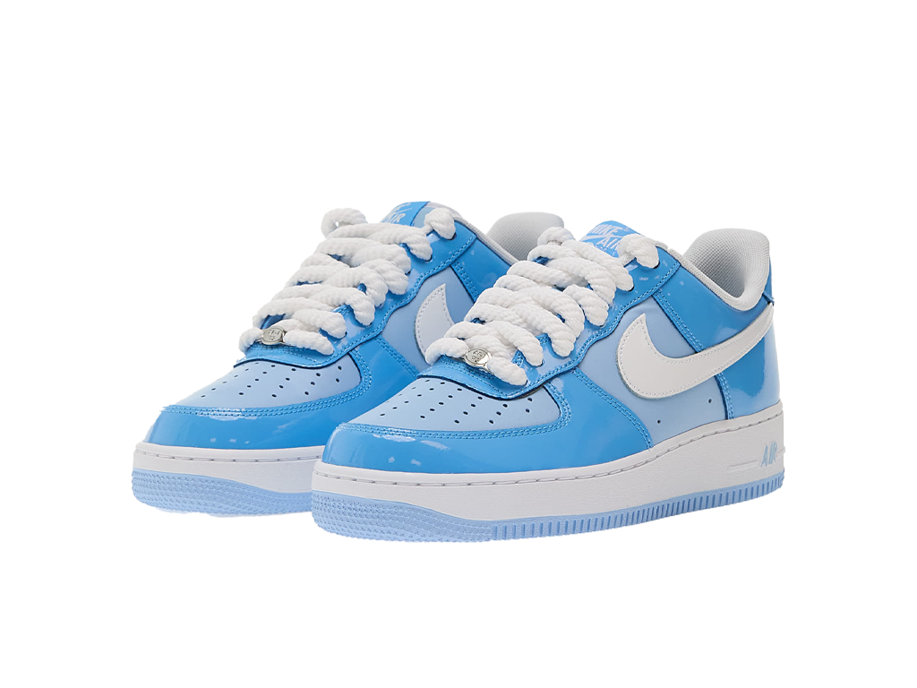 Nike Air Force 1 07 LV8 Psychic Blue Patent-Nike-pikastore.cz