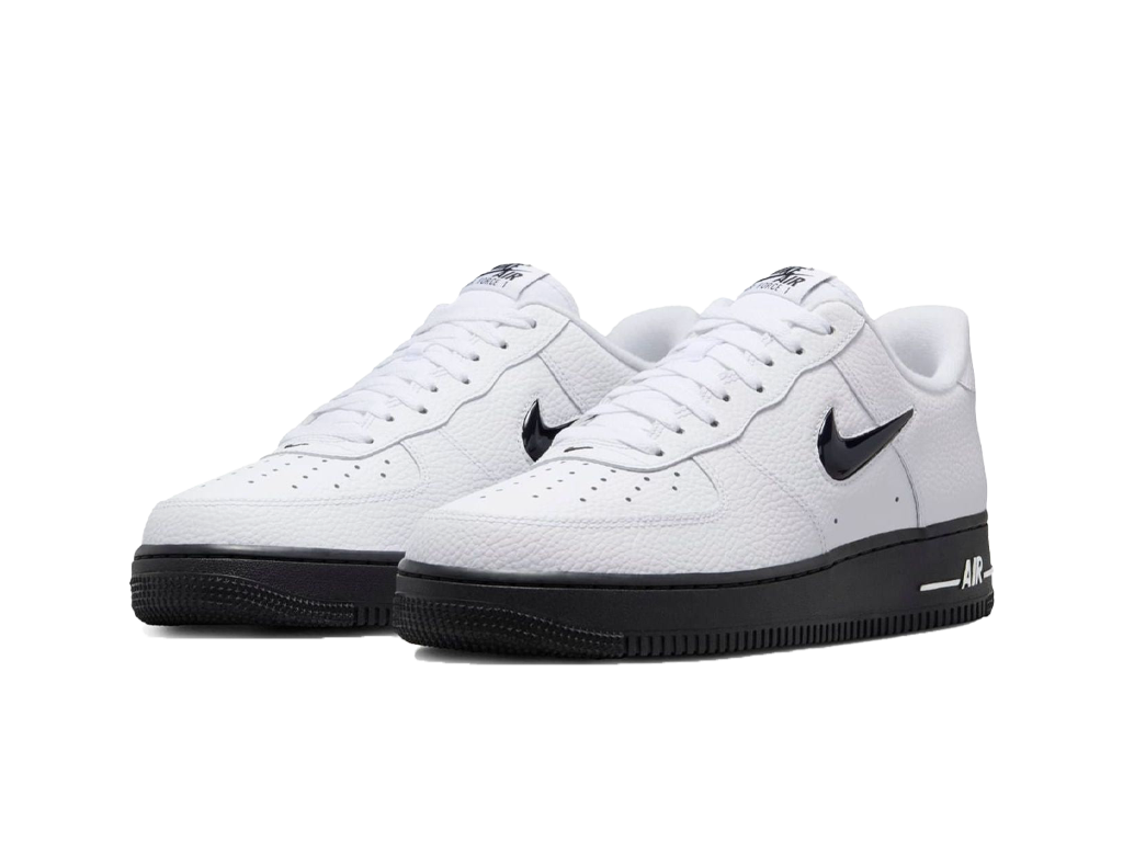 Nike Air Force 1 07 White Black Jewel-Nike-pikastore.cz
