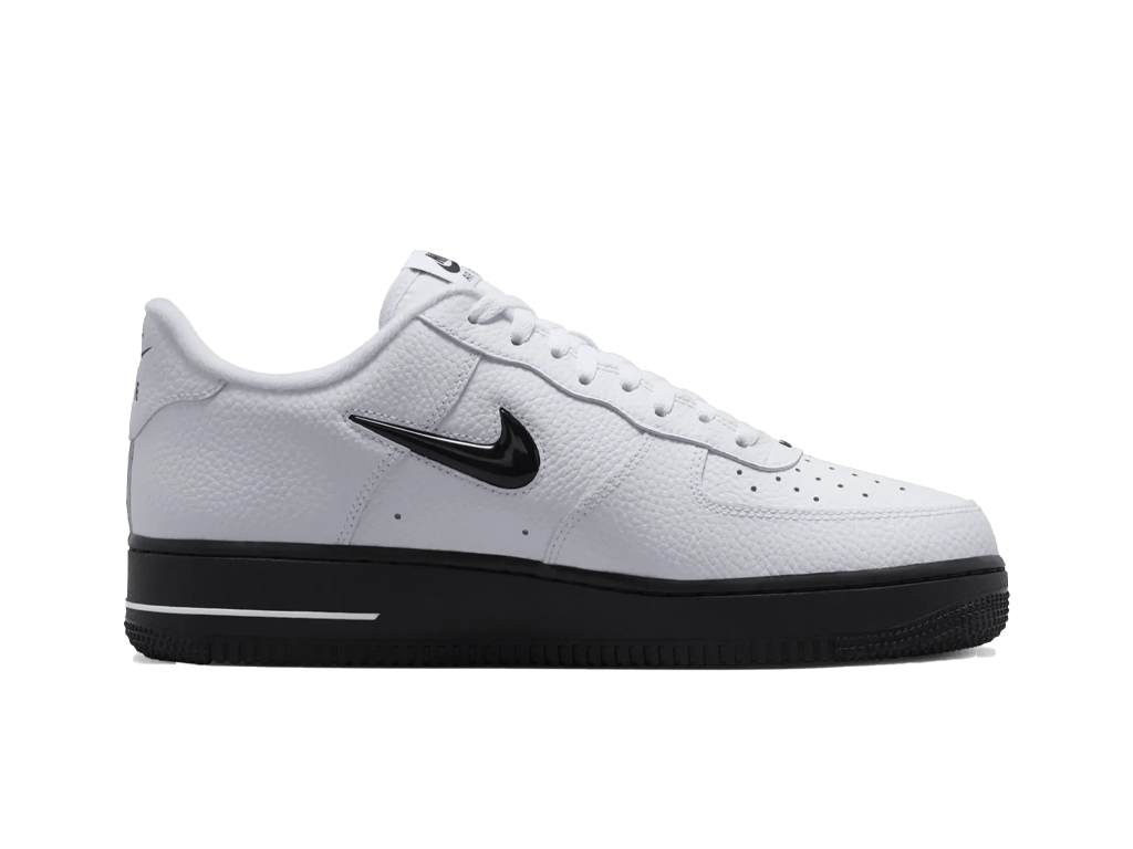 Nike Air Force 1 07 White Black Jewel-Nike-pikastore.cz